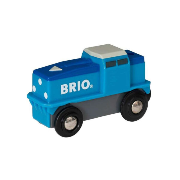 Brio Frachtlok blau (Elektrisch)