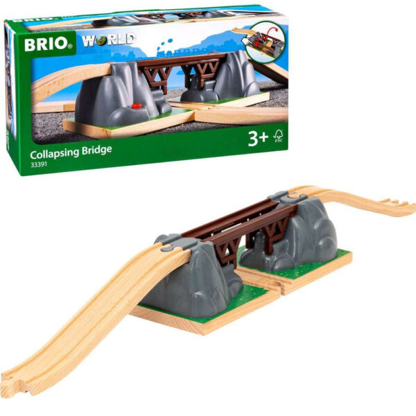 Brio Brücke mit Einsturzfunktion