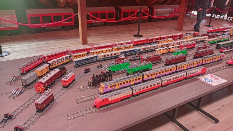Fahrzeuge der  RhB  und  SBB