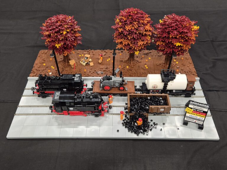 Modulare Eisenbahnstrecke